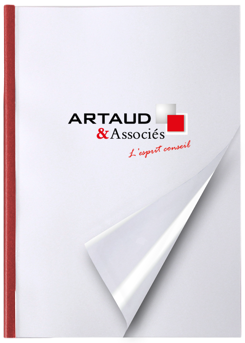 Couverture souple Uniback doté d'un guide en papier détachable