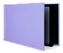 Album photo peel & stick fermé de couleur violet pâle