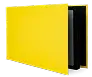 Album photo peel & stick fermé de couleur jaune pâle
