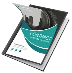 Présentation de la mise en place du système autocollant pour couverture rigide personnalisée